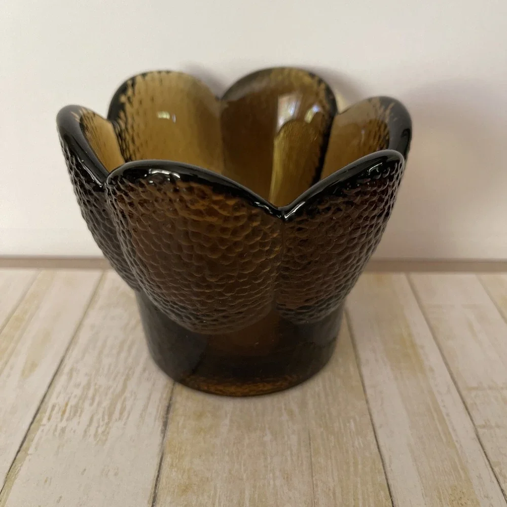 Vtg‎ Viking Soft Lights Candle Glimmer Votive Holder With Original Sticker 7837